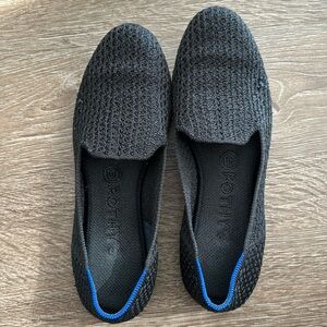 Rothy's Black and Blue Flats